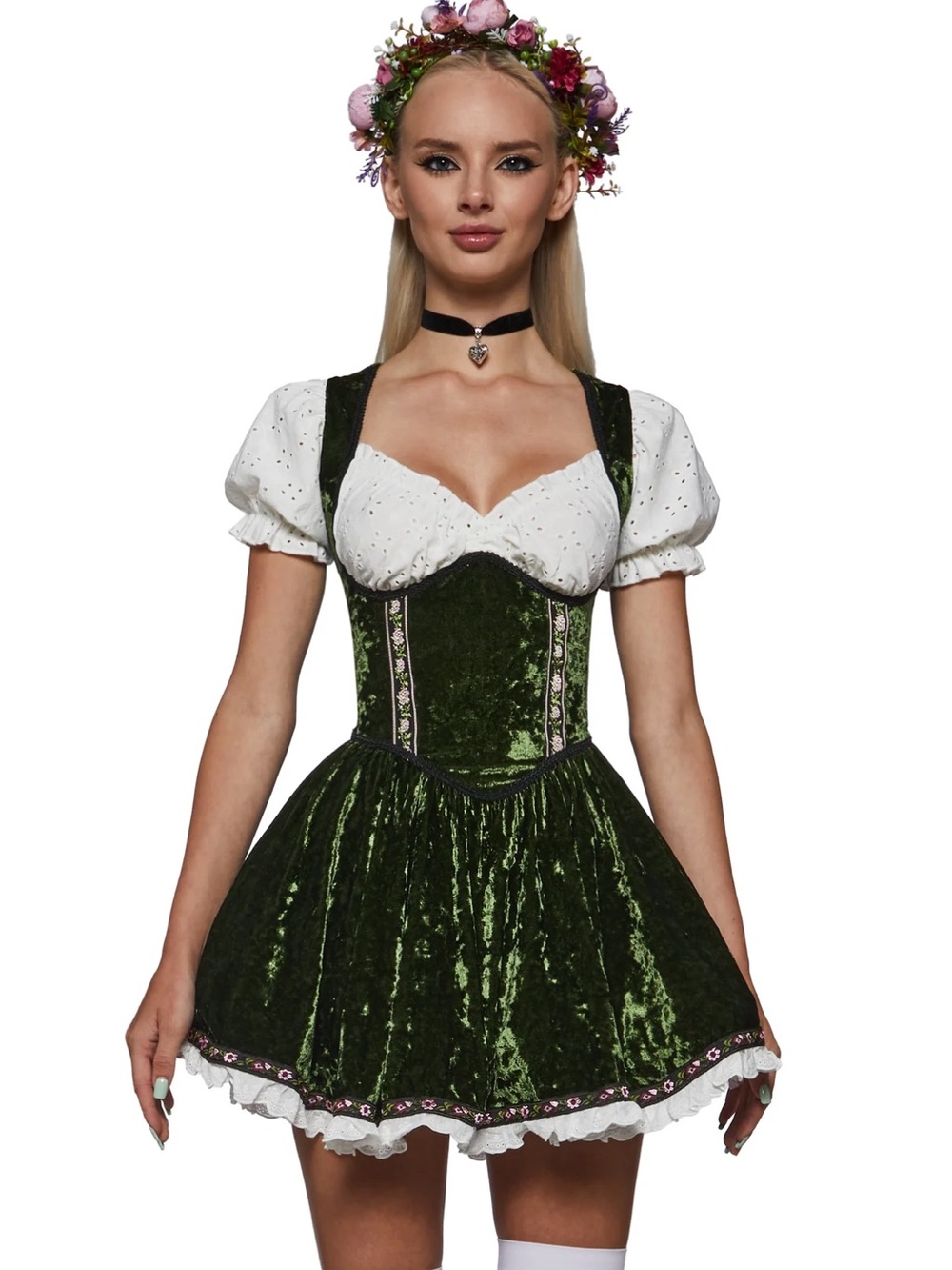 Dolls Kill Bavarian Maiden Costume